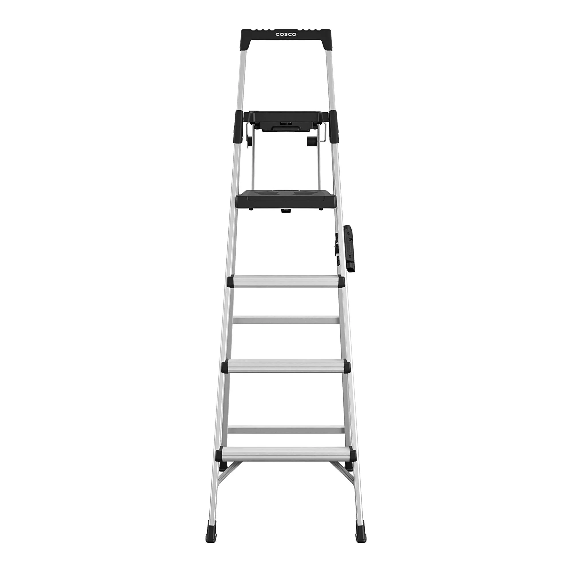COSCO 6-foot Signature Series Step Ladder Type 1A, 300 lb. Capacity (Aluminum)