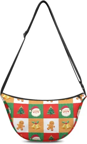 Crescent Moon Bag with Adjustable Shoulder Strap for Women Men Daily Use