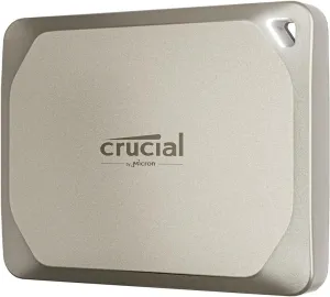 Crucial X9 Pro for Mac 1TB Portable SSD, Up to 1050MB/s Read/Write, 3.2 USB-C, External Solid State Drive, Optimized for Apple Devices, for Professional Creators, Light Gold - ‎CT1000X9PROMACSSD9B02