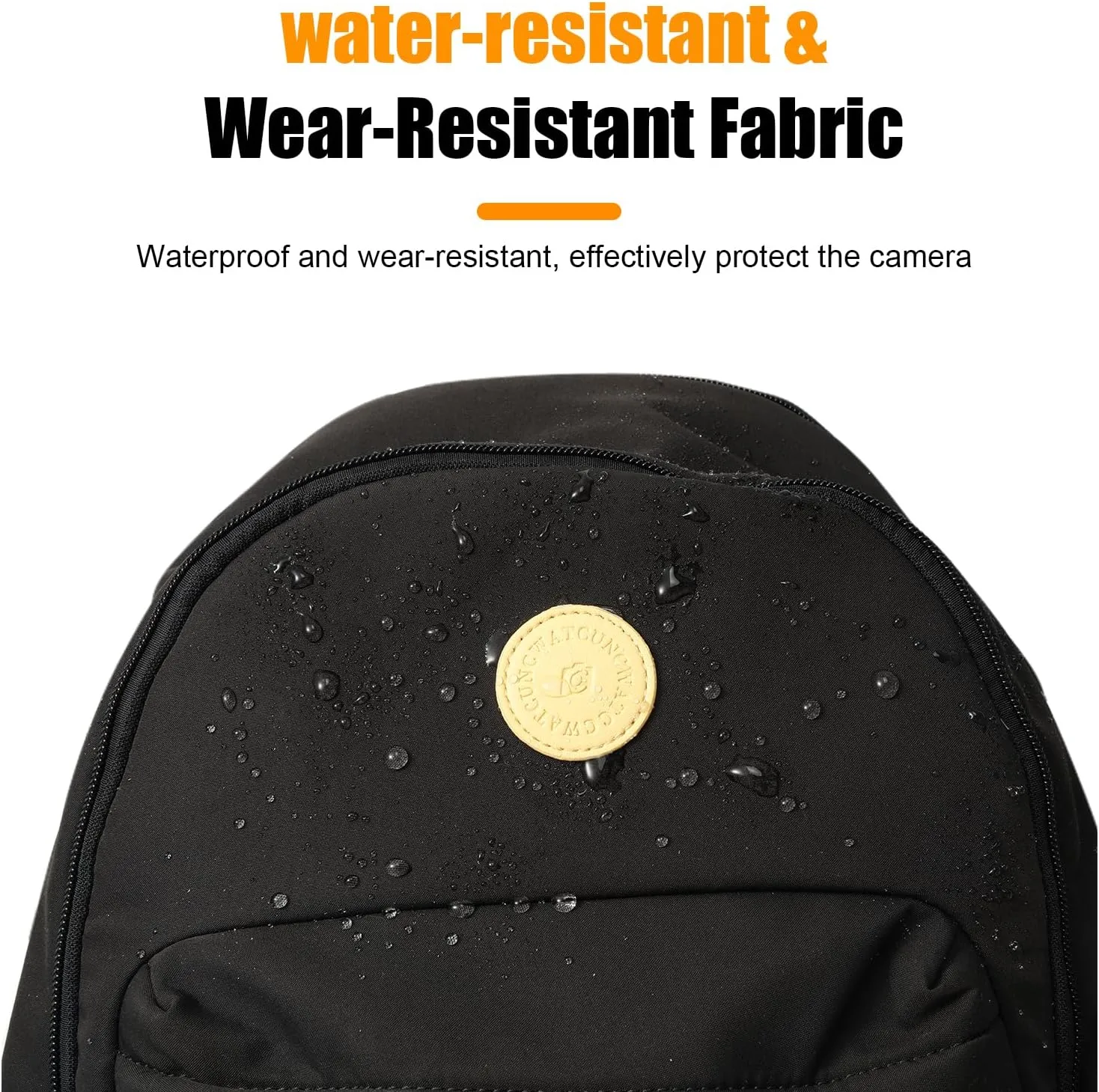 Cwatcun Camera Backpack Bag Small for Women,Fashion DSLR Camera Bag with Tripod Strap Laptop Compartment and Padded Dividers Lightweight Photograhy Cute Backpack Case for Cameras Accessories