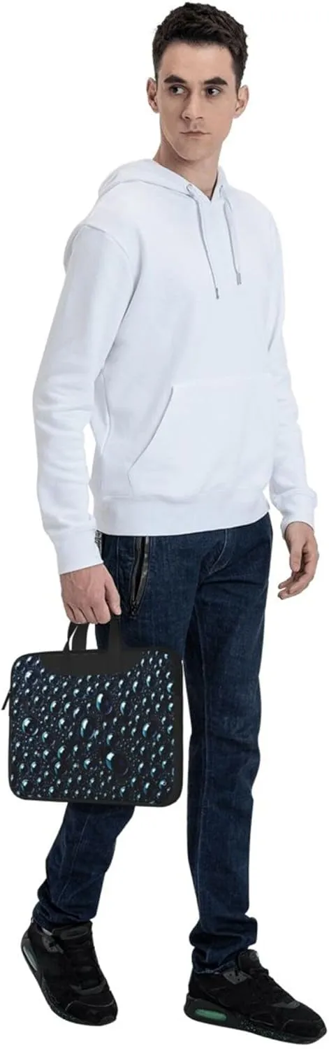 Dalmatian Dog Laptop Shoulder Bag ​for Men Women, Computer Carrying Case Messenger Bag with Strap