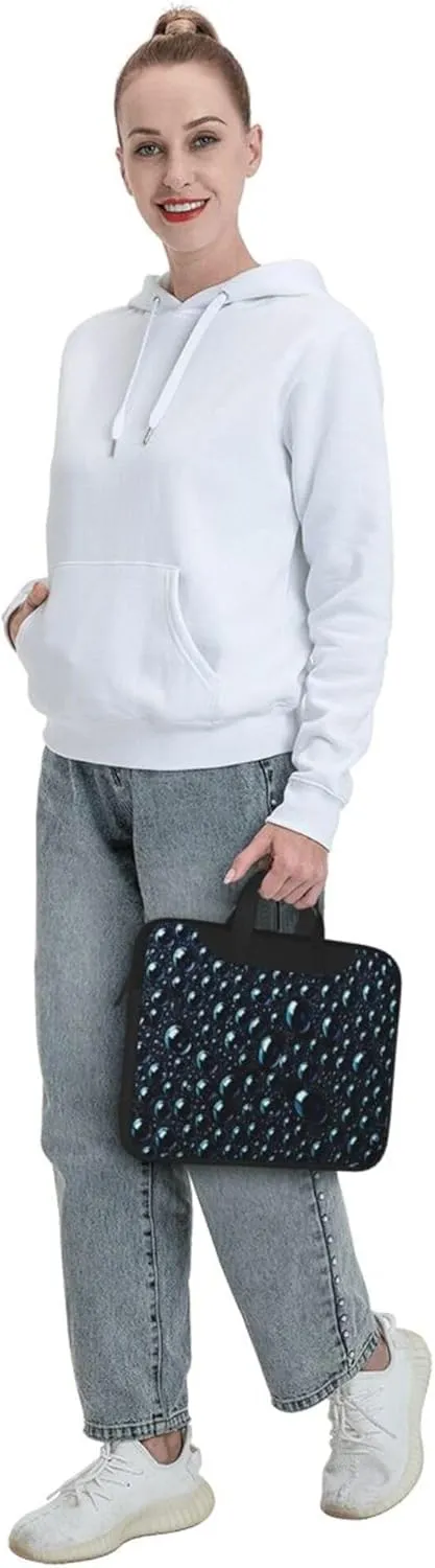 Dalmatian Dog Laptop Shoulder Bag ​for Men Women, Computer Carrying Case Messenger Bag with Strap