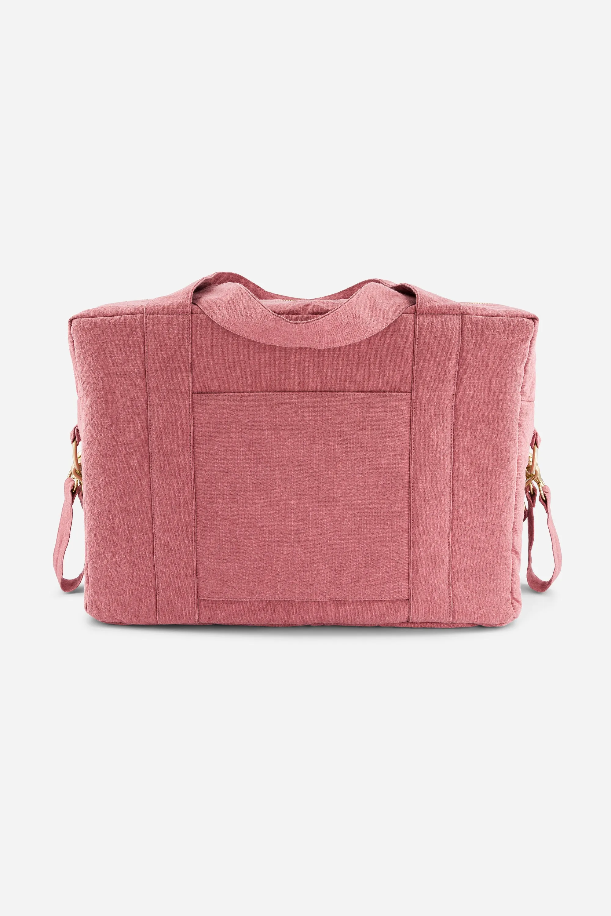 Darcy the anti diaper bag - Recycled cotton Bois de Rose
