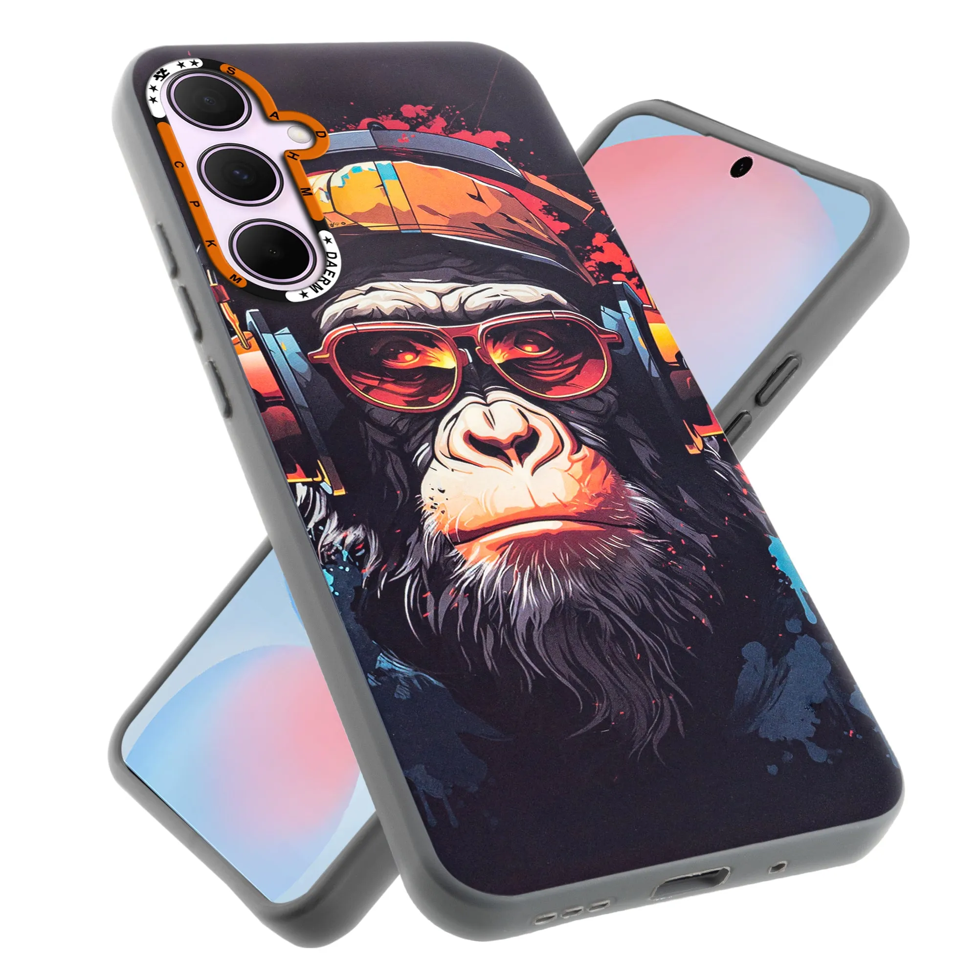 Dark Aesthetic Wild Animal Printed Back Cases For Samsung S24 FE 5G