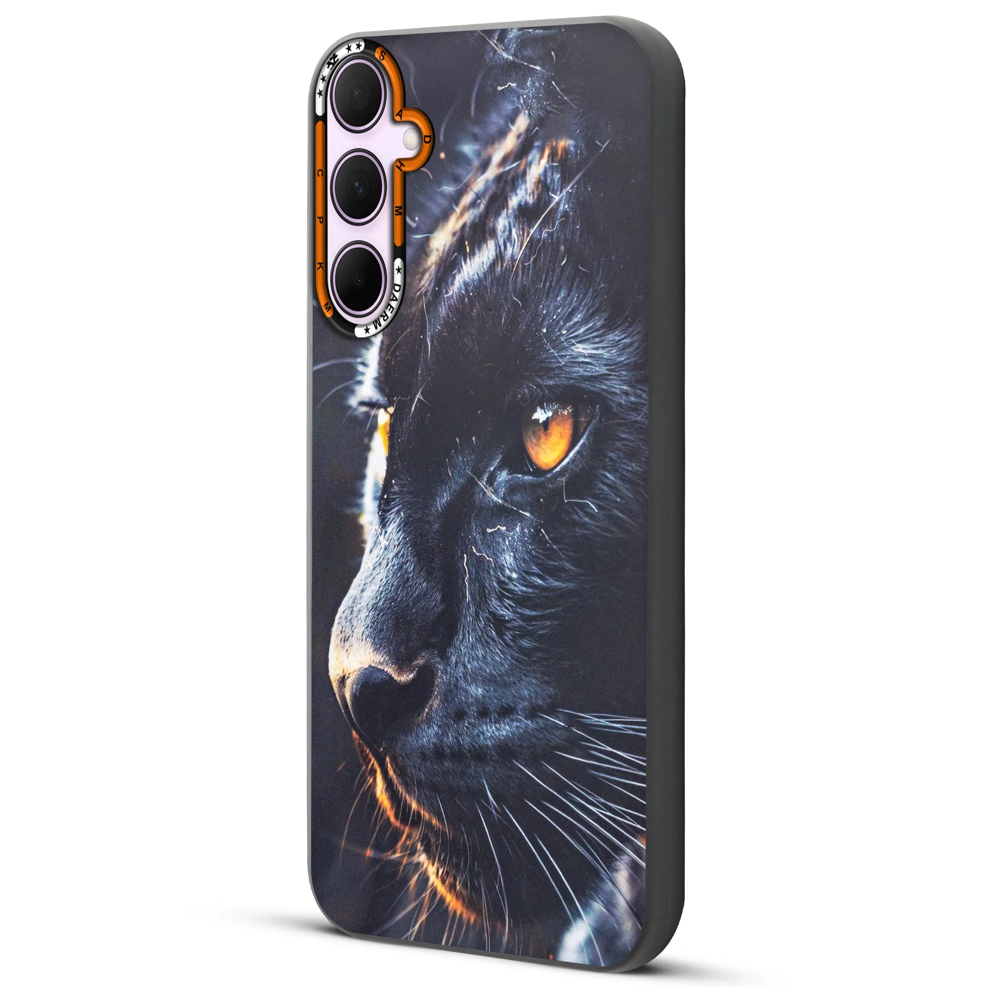 Dark Aesthetic Wild Animal Printed Back Cases For Samsung S24 FE 5G