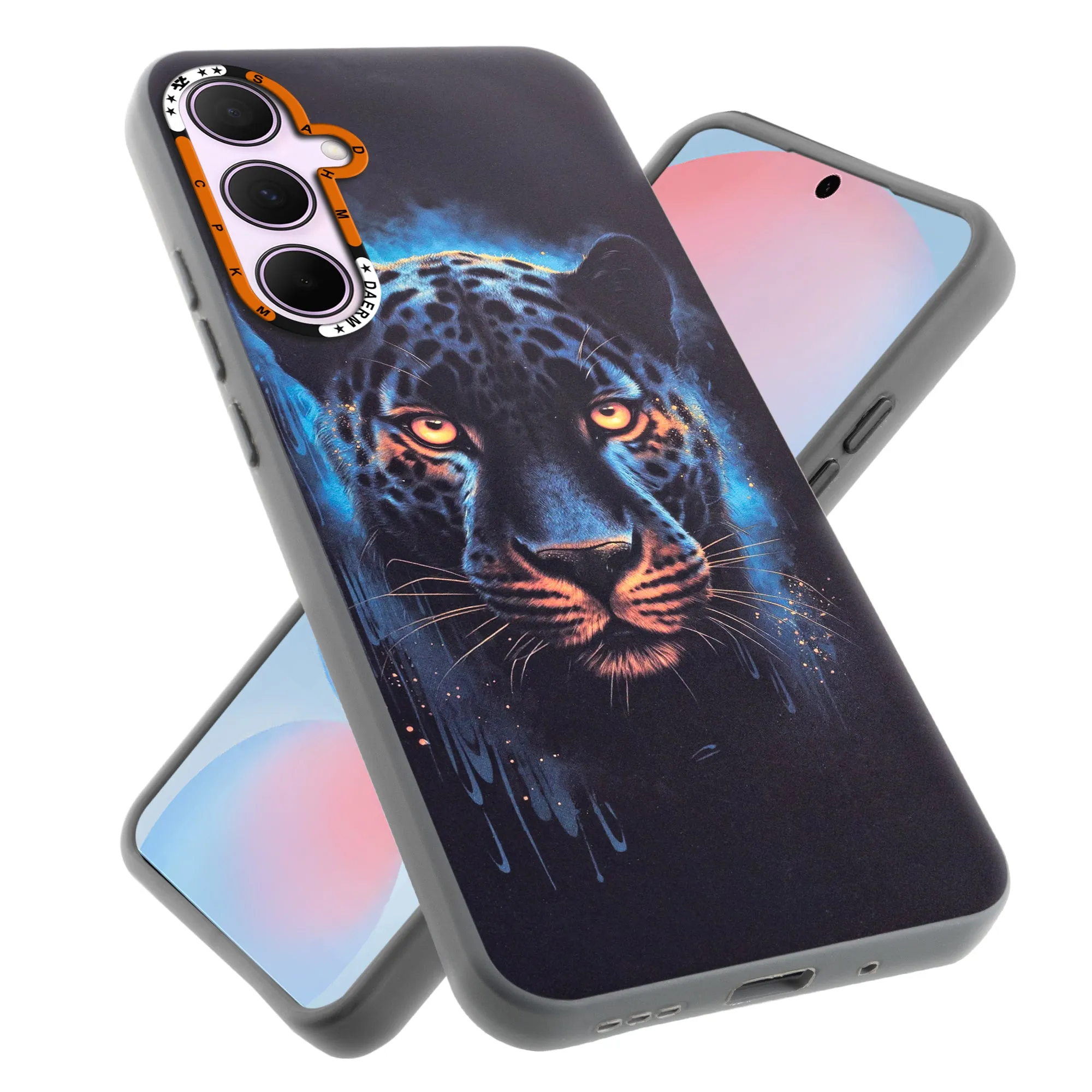 Dark Aesthetic Wild Animal Printed Back Cases For Samsung S24 FE 5G