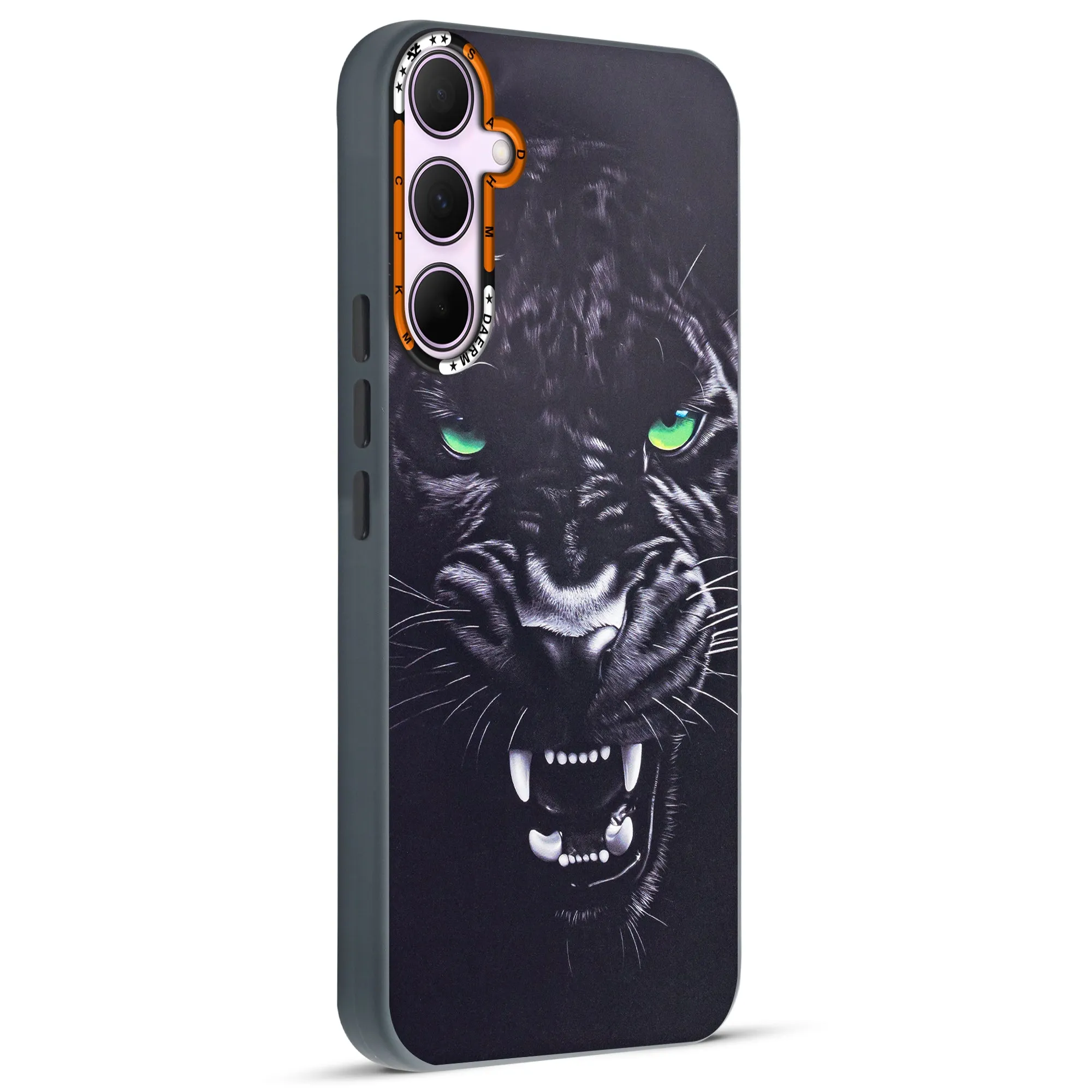 Dark Aesthetic Wild Animal Printed Back Cases For Samsung S24 FE 5G