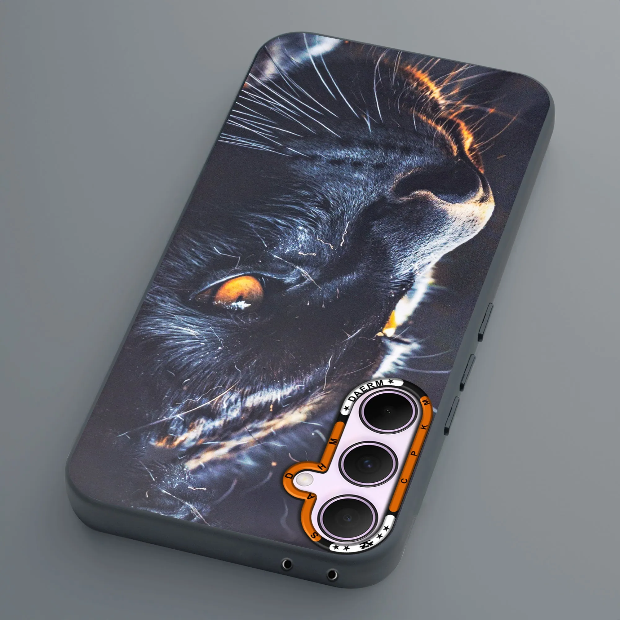 Dark Aesthetic Wild Animal Printed Back Cases For Samsung S24 FE 5G