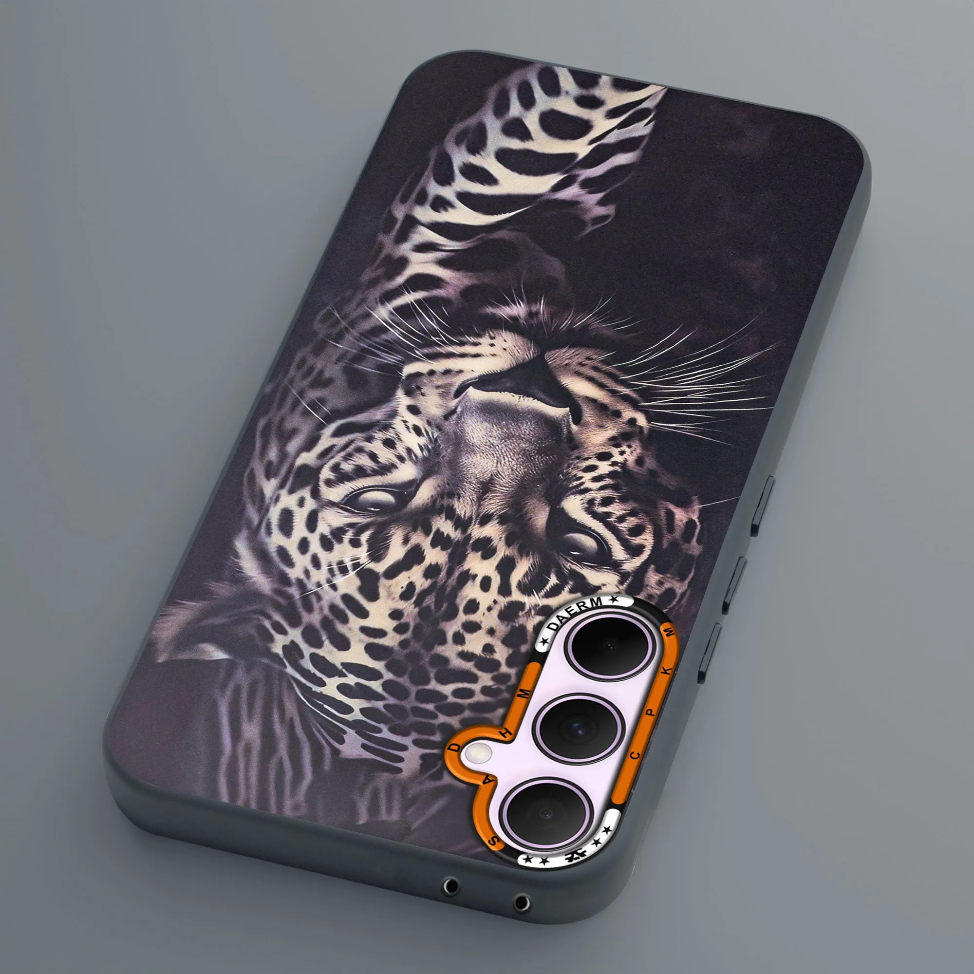Dark Aesthetic Wild Animal Printed Back Cases For Samsung S24 FE 5G
