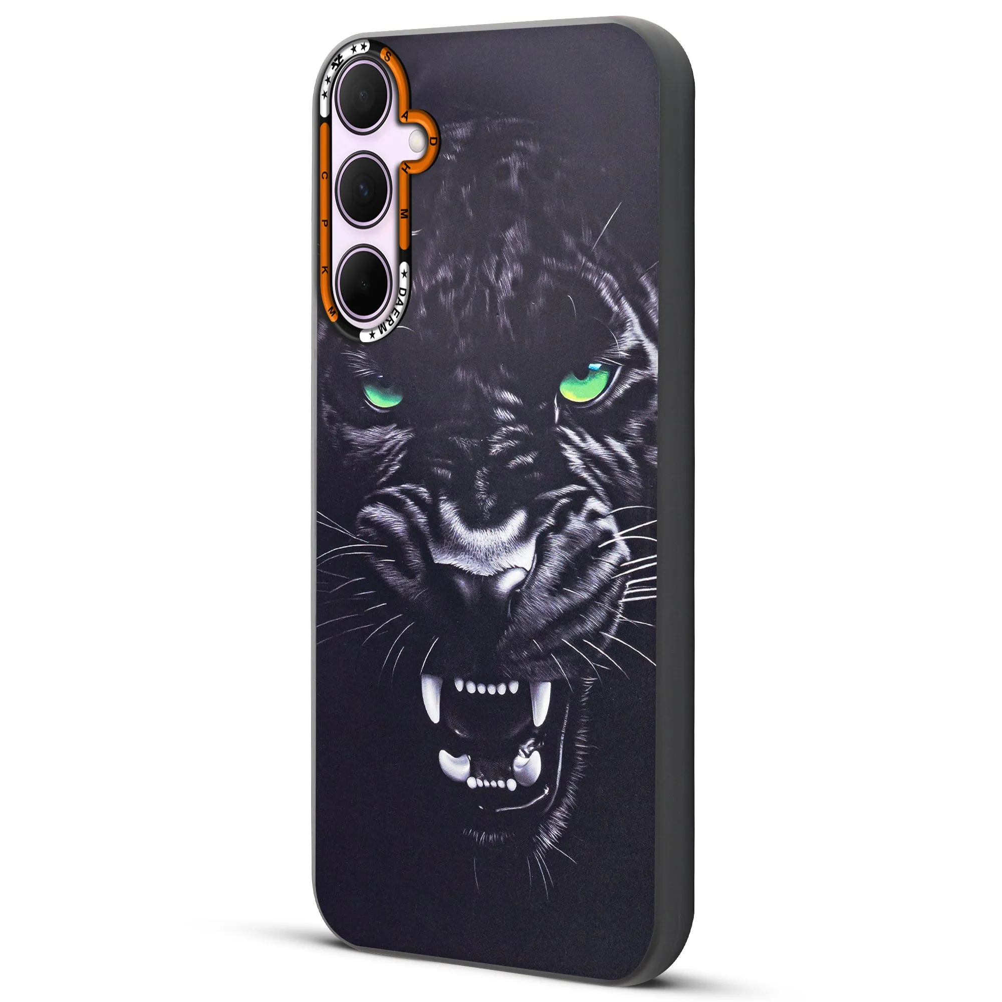 Dark Aesthetic Wild Animal Printed Back Cases For Samsung S24 FE 5G