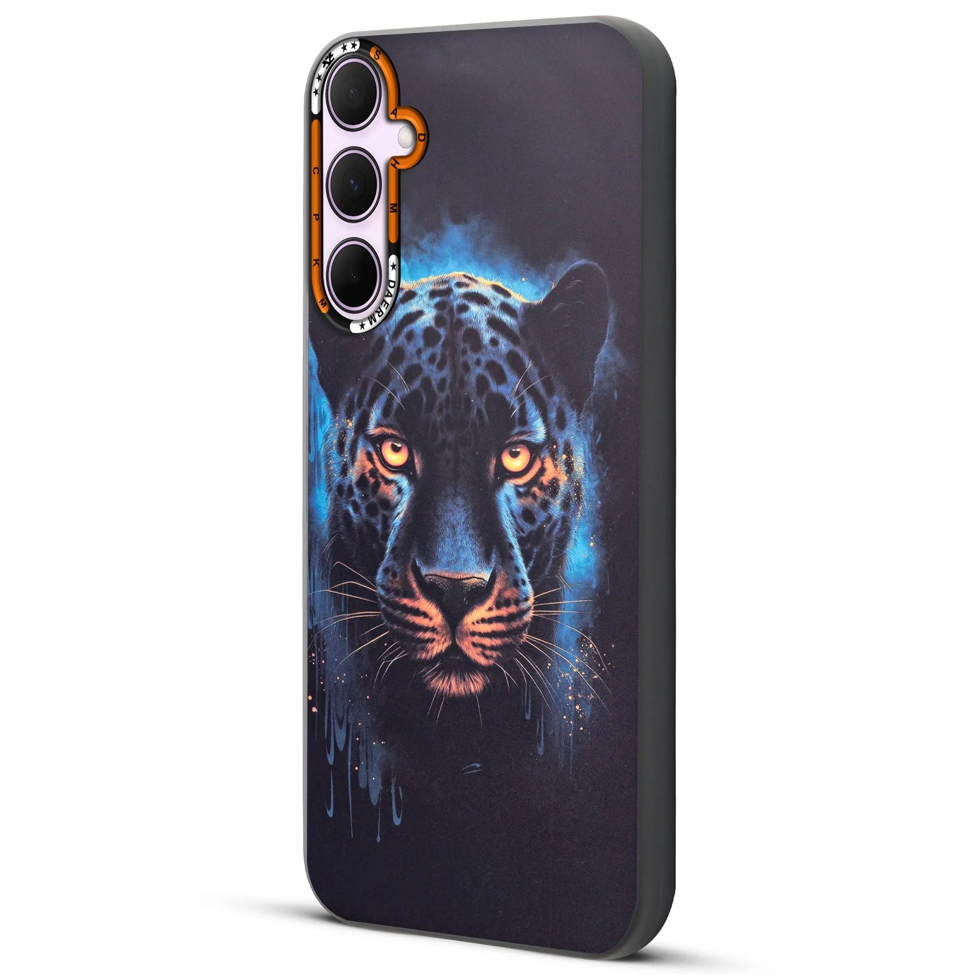 Dark Aesthetic Wild Animal Printed Back Cases For Samsung S24 FE 5G
