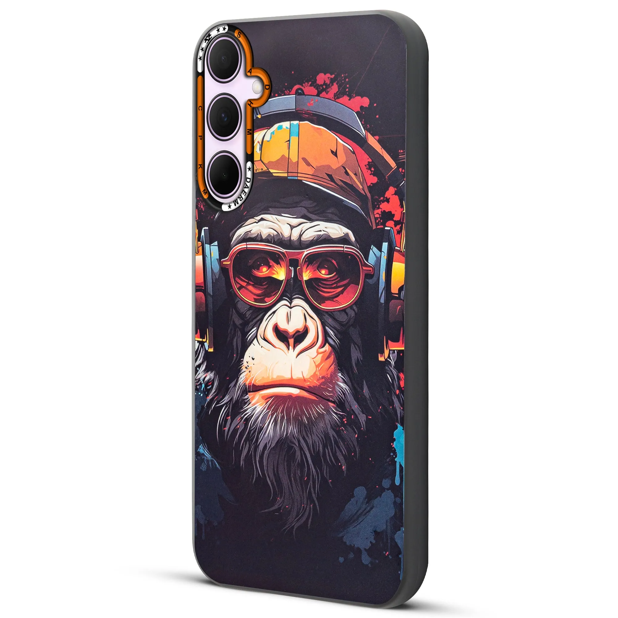 Dark Aesthetic Wild Animal Printed Back Cases For Samsung S24 FE 5G