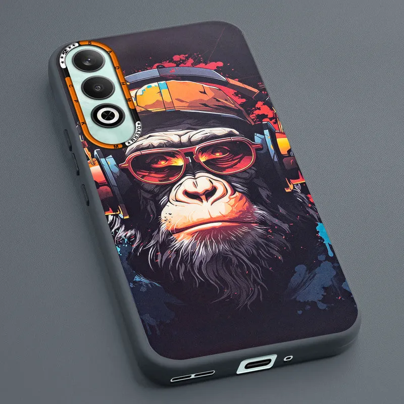 Dark Elegant Wild Creatures Printed Back Cases For OnePlus Nord CE 4 5G