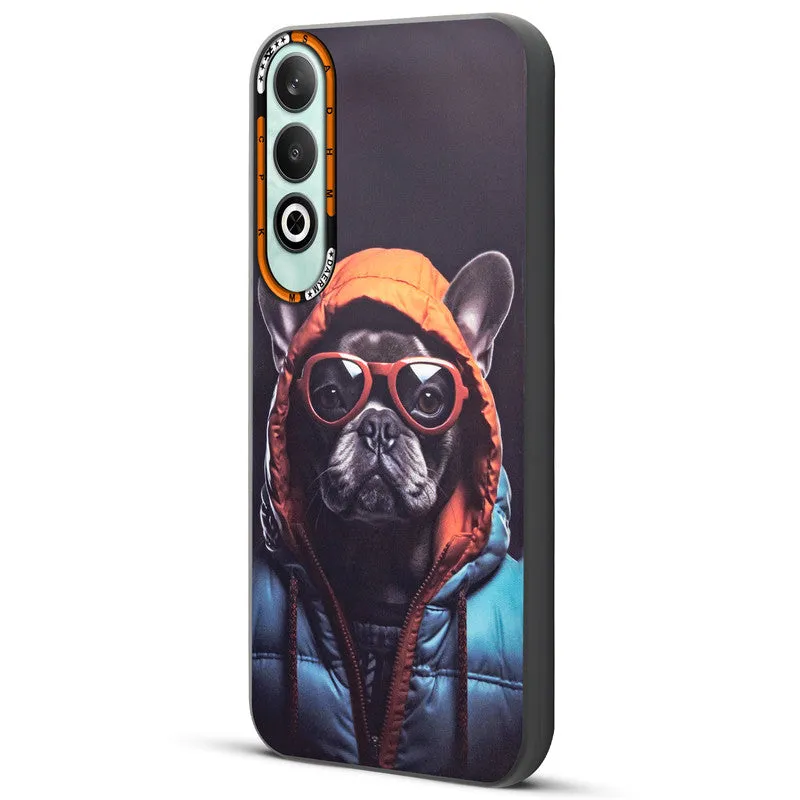 Dark Elegant Wild Creatures Printed Back Cases For OnePlus Nord CE 4 5G