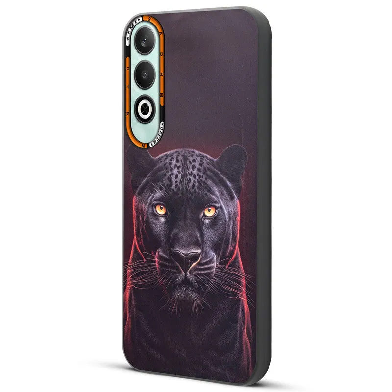 Dark Elegant Wild Creatures Printed Back Cases For OnePlus Nord CE 4 5G