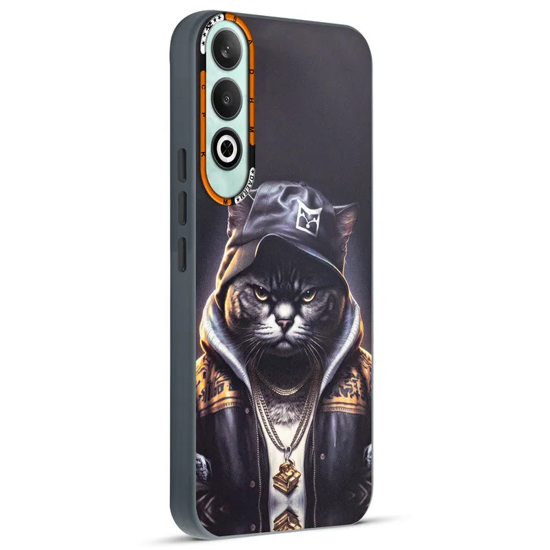 Dark Elegant Wild Creatures Printed Back Cases For OnePlus Nord CE 4 5G
