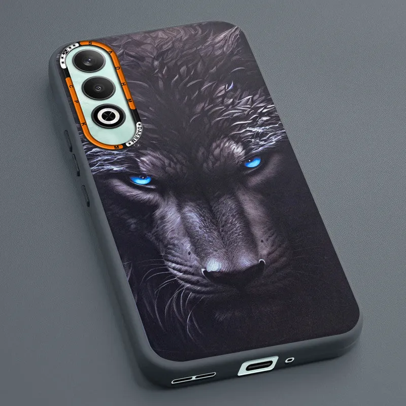 Dark Elegant Wild Creatures Printed Back Cases For OnePlus Nord CE 4 5G