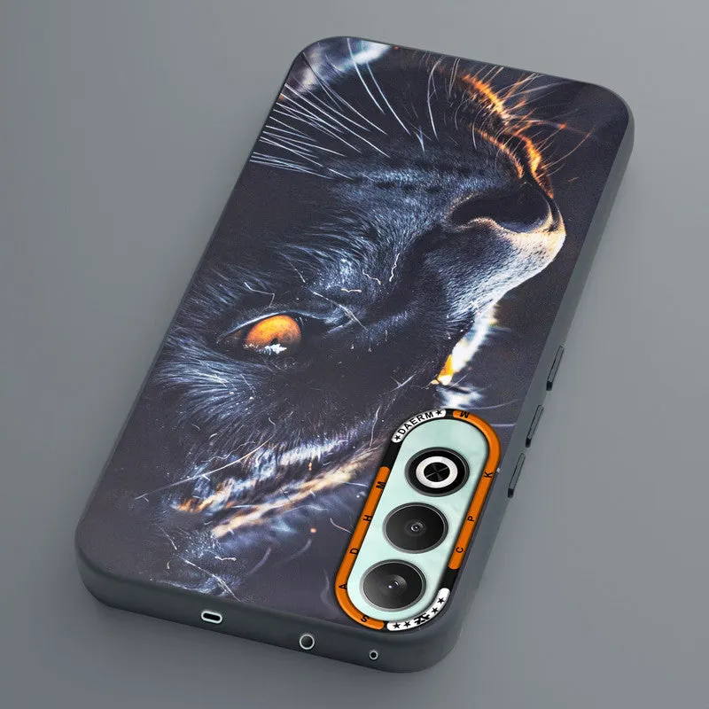 Dark Elegant Wild Creatures Printed Back Cases For OnePlus Nord CE 4 5G