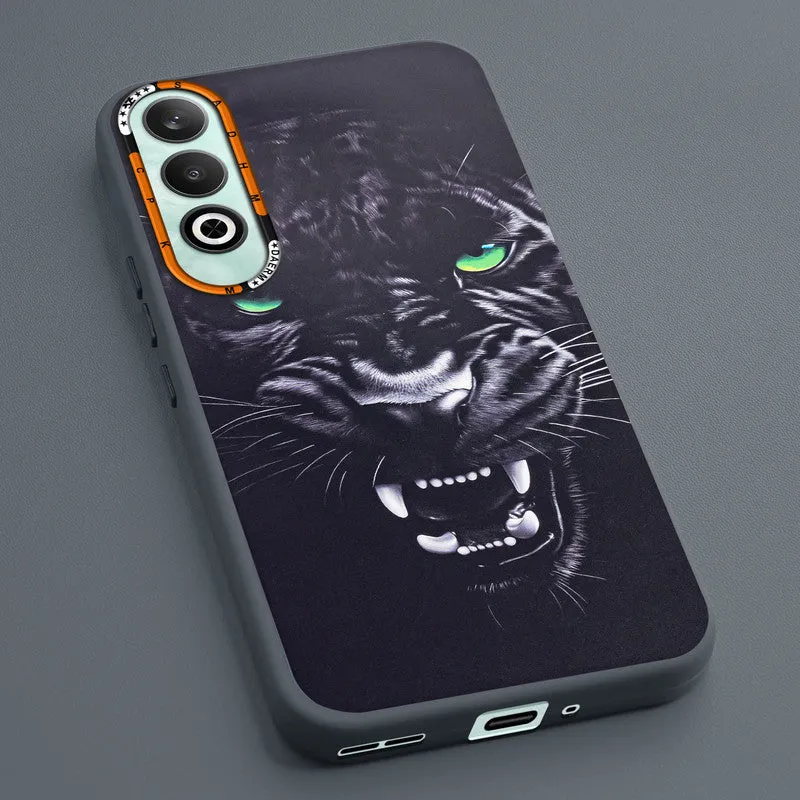Dark Elegant Wild Creatures Printed Back Cases For OnePlus Nord CE 4 5G