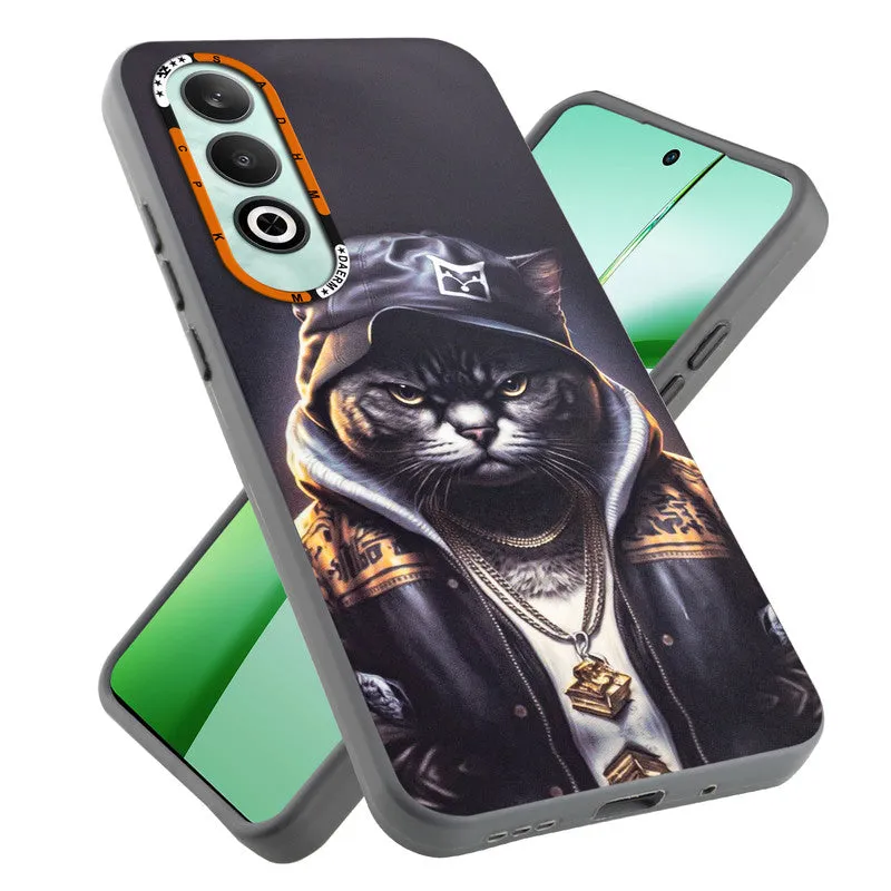 Dark Elegant Wild Creatures Printed Back Cases For OnePlus Nord CE 4 5G