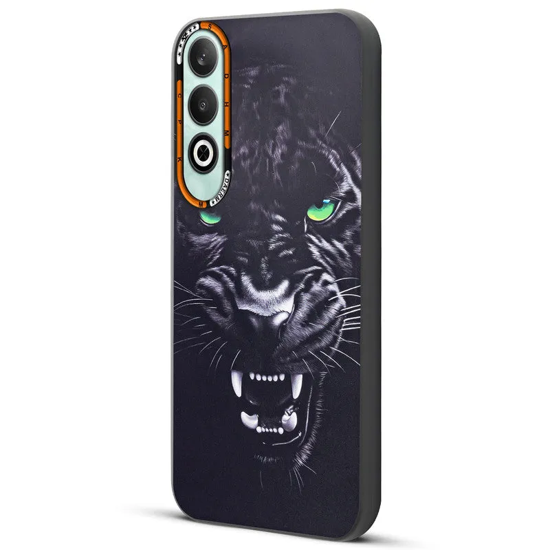 Dark Elegant Wild Creatures Printed Back Cases For OnePlus Nord CE 4 5G