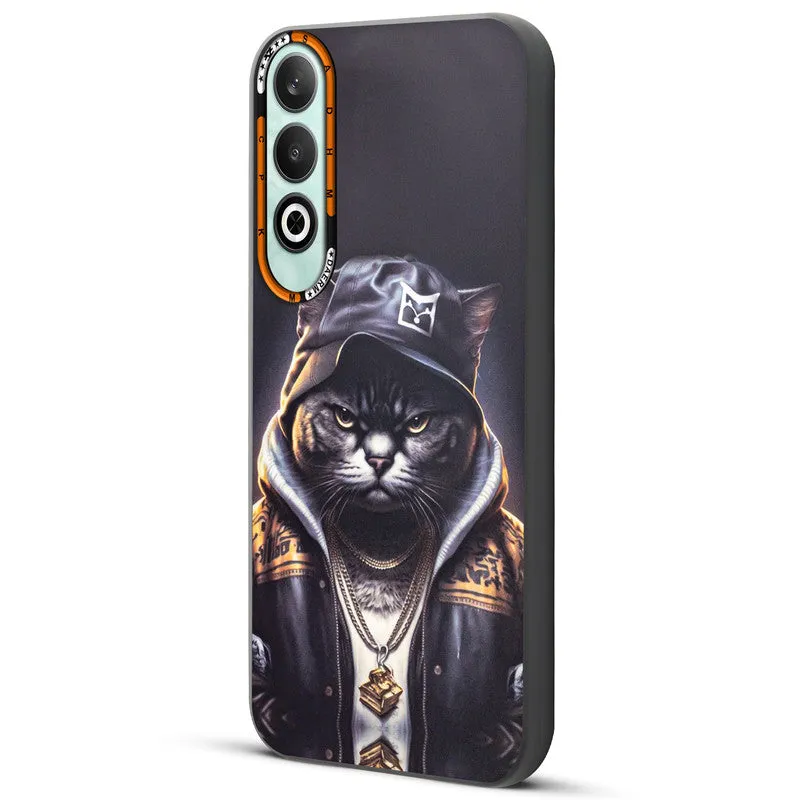 Dark Elegant Wild Creatures Printed Back Cases For OnePlus Nord CE 4 5G