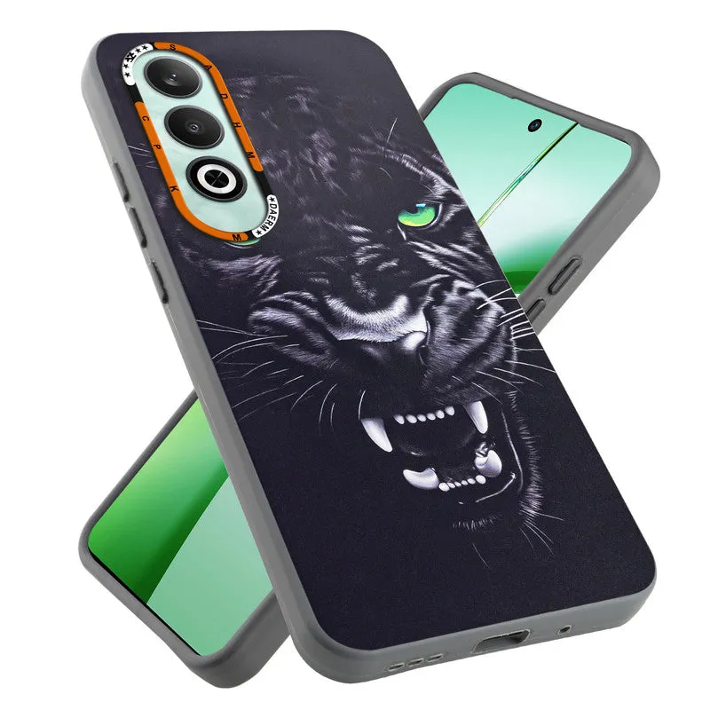 Dark Elegant Wild Creatures Printed Back Cases For OnePlus Nord CE 4 5G
