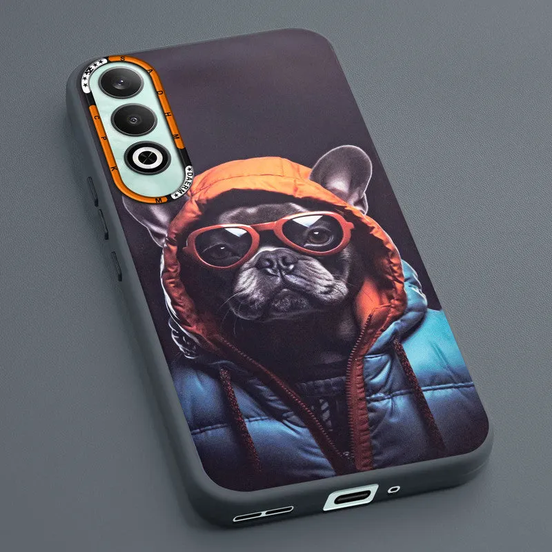 Dark Elegant Wild Creatures Printed Back Cases For OnePlus Nord CE 4 5G