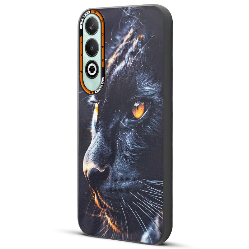 Dark Elegant Wild Creatures Printed Back Cases For OnePlus Nord CE 4 5G