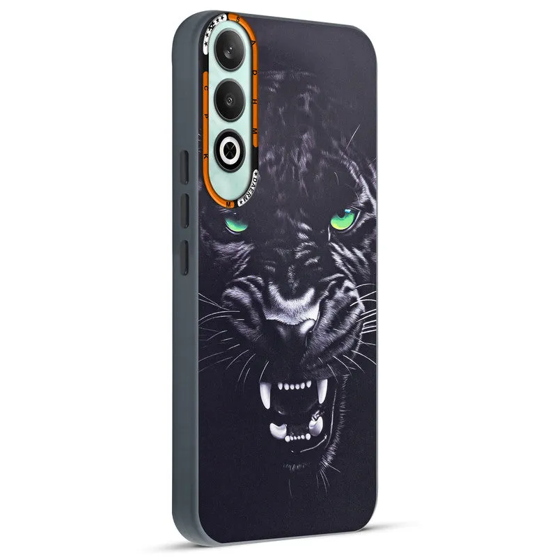 Dark Elegant Wild Creatures Printed Back Cases For OnePlus Nord CE 4 5G