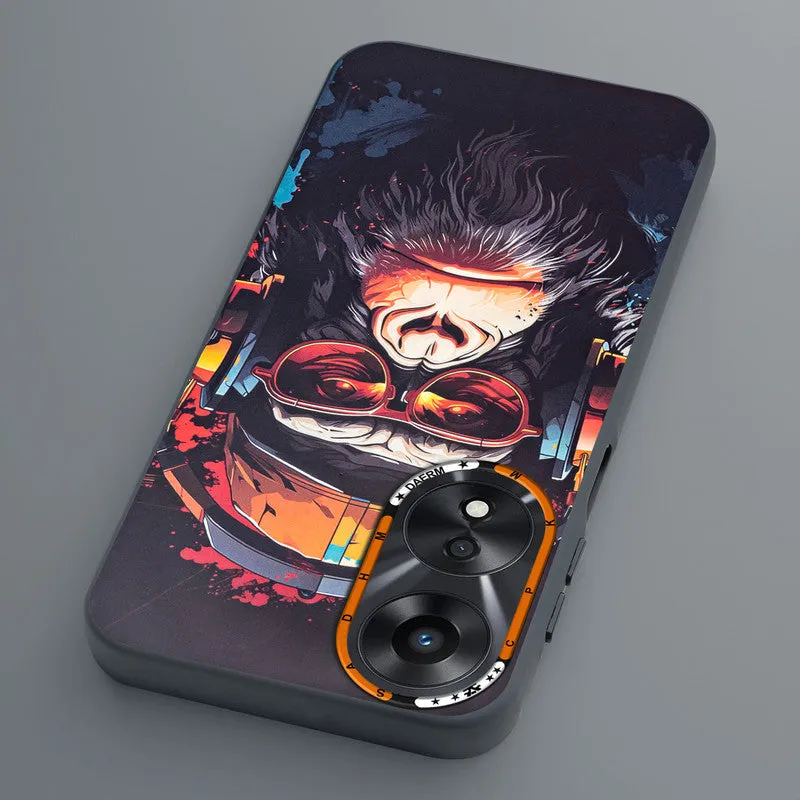Dark Elegant Wild Creatures Printed Back Cases For Oppo A78 5G