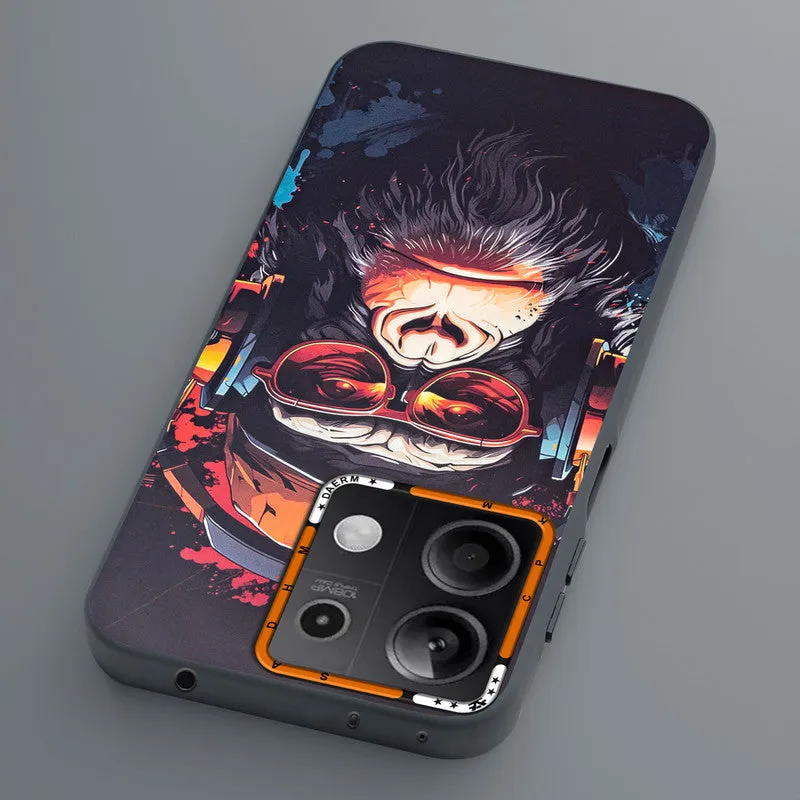 Dark Elegant Wild Creatures Printed Back Cases For Redmi Note 13 5G