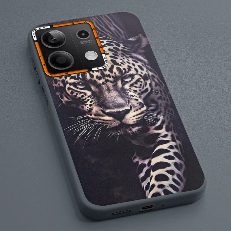 Dark Elegant Wild Creatures Printed Back Cases For Redmi Note 13 5G