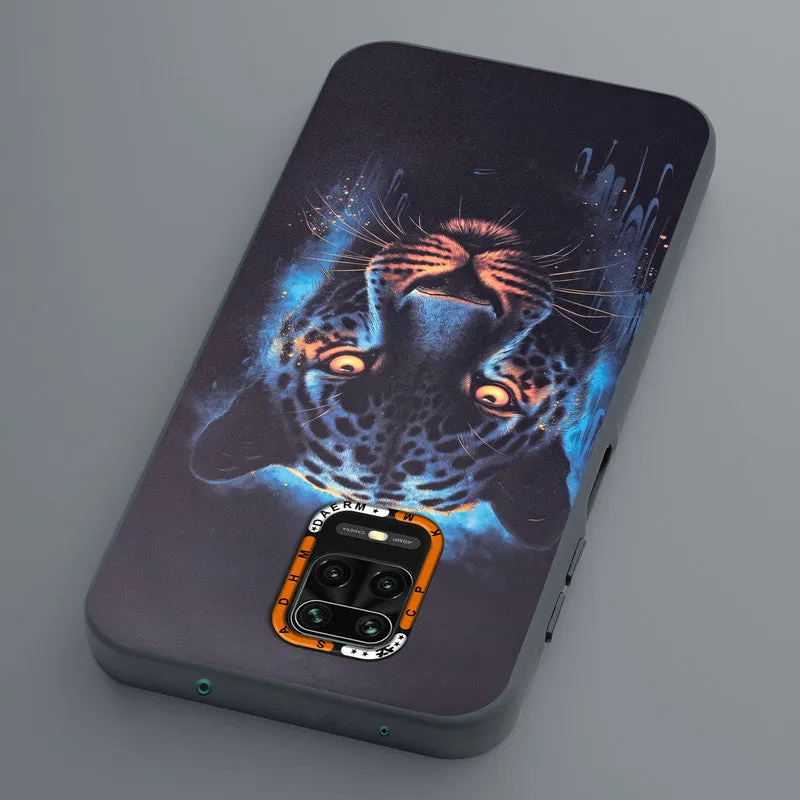 Dark Elegant Wild Creatures Printed Back Cases For Redmi Note 9 Pro