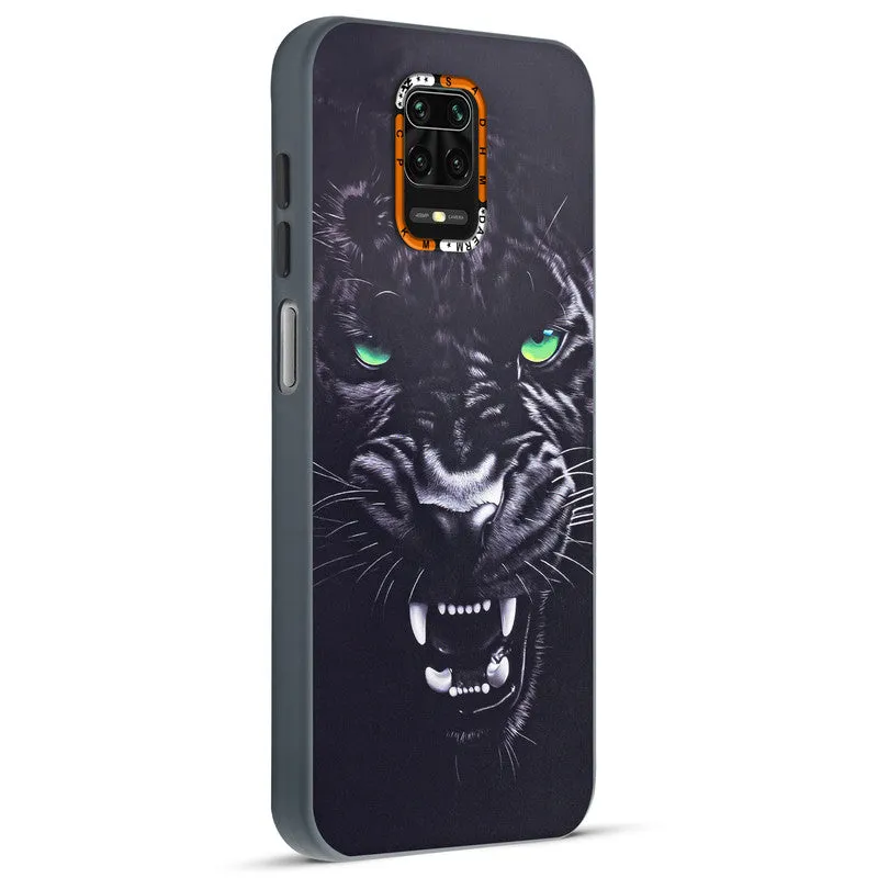 Dark Elegant Wild Creatures Printed Back Cases For Redmi Note 9 Pro