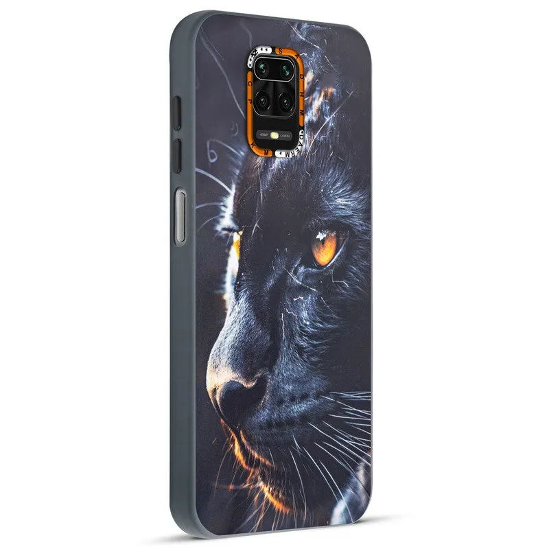 Dark Elegant Wild Creatures Printed Back Cases For Redmi Note 9 Pro