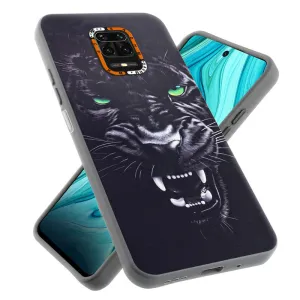 Dark Elegant Wild Creatures Printed Back Cases For Redmi Note 9 Pro