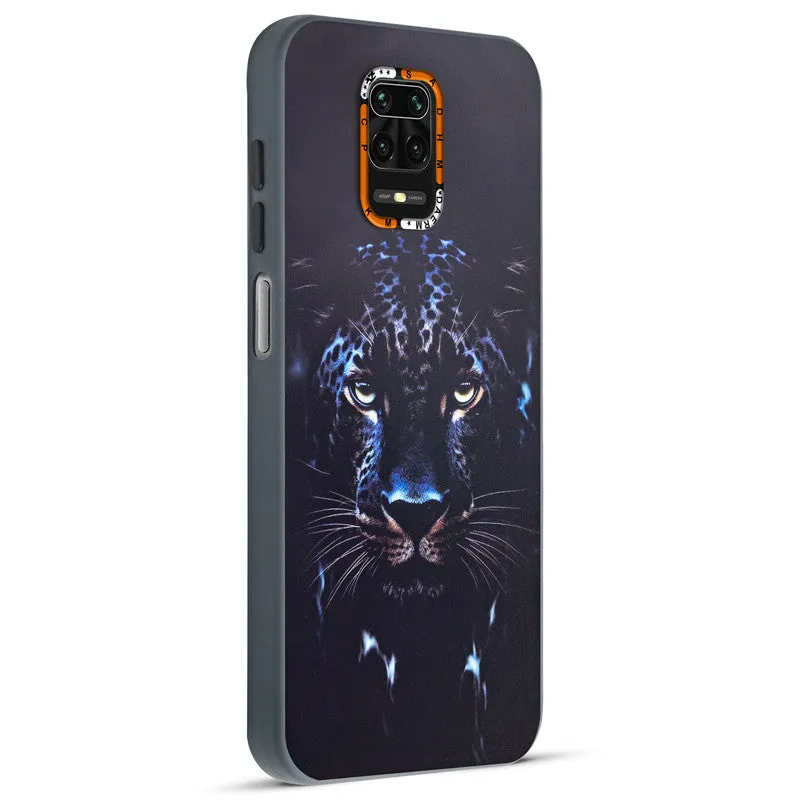 Dark Elegant Wild Creatures Printed Back Cases For Redmi Note 9 Pro