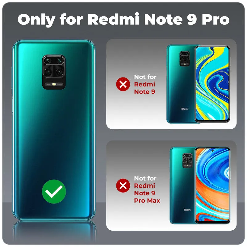 Dark Elegant Wild Creatures Printed Back Cases For Redmi Note 9 Pro