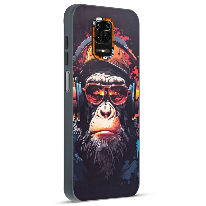 Dark Elegant Wild Creatures Printed Back Cases For Redmi Note 9 Pro