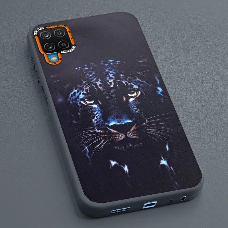 Dark Elegant Wild Creatures Printed Back Cases For Samsung A12