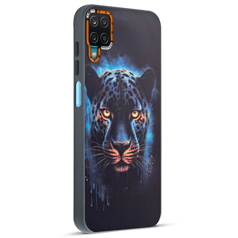 Dark Elegant Wild Creatures Printed Back Cases For Samsung A12