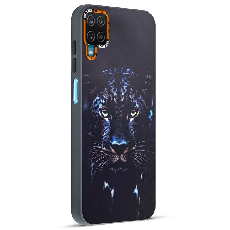 Dark Elegant Wild Creatures Printed Back Cases For Samsung A12