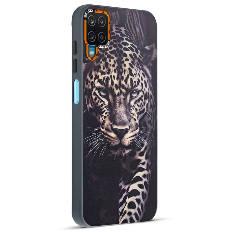 Dark Elegant Wild Creatures Printed Back Cases For Samsung A12