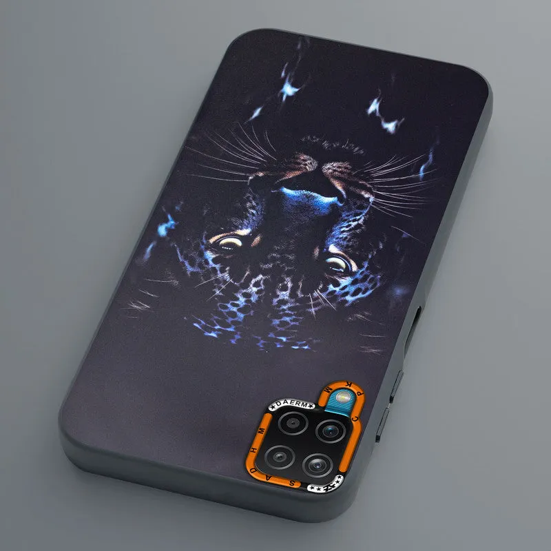 Dark Elegant Wild Creatures Printed Back Cases For Samsung A12