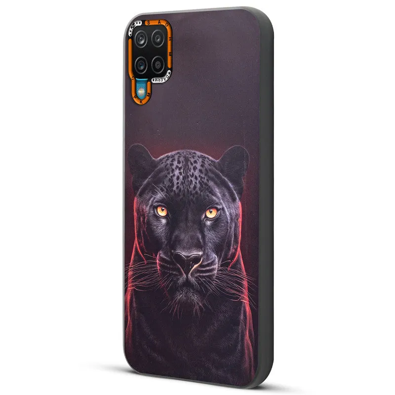 Dark Elegant Wild Creatures Printed Back Cases For Samsung A12