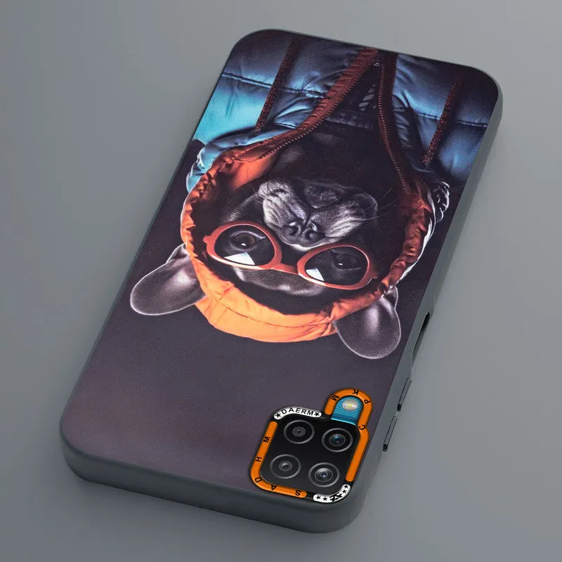 Dark Elegant Wild Creatures Printed Back Cases For Samsung A12