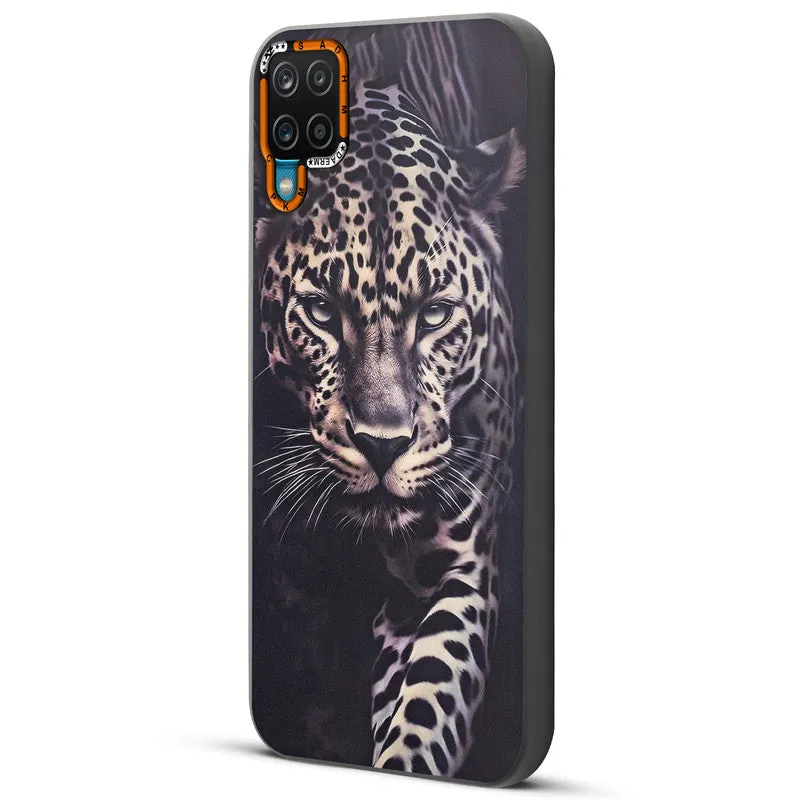 Dark Elegant Wild Creatures Printed Back Cases For Samsung A12