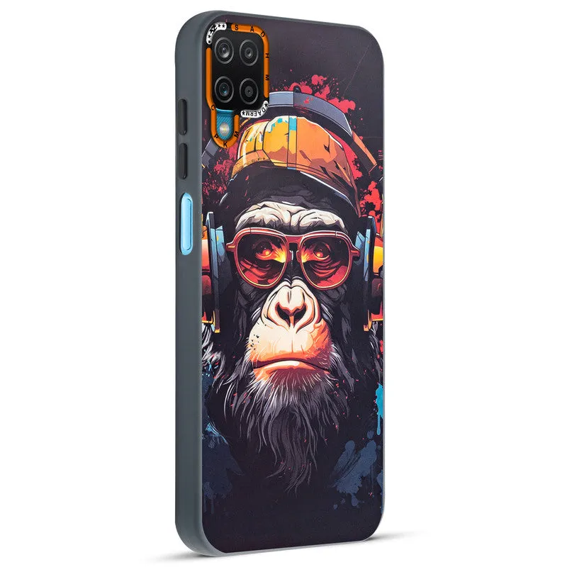 Dark Elegant Wild Creatures Printed Back Cases For Samsung A12