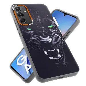 Dark Elegant Wild Creatures Printed Back Cases For Samsung A34 5G